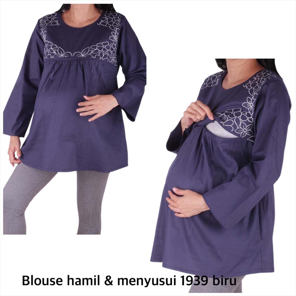 Baju Hamil Blouse Hamil Menyusui 1939