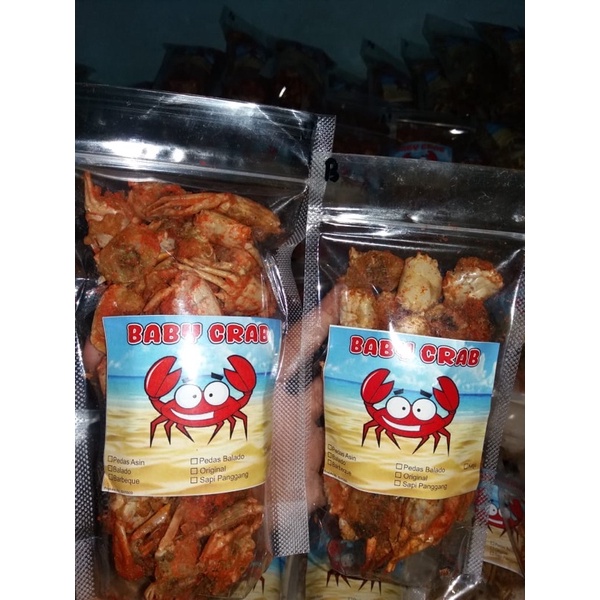 

Baby Crab 100gr dan 50gr