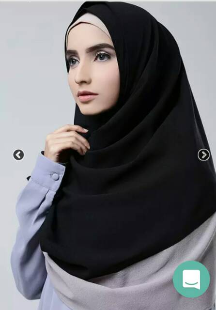 TWOTONE PASMINA INSTAN CREPE