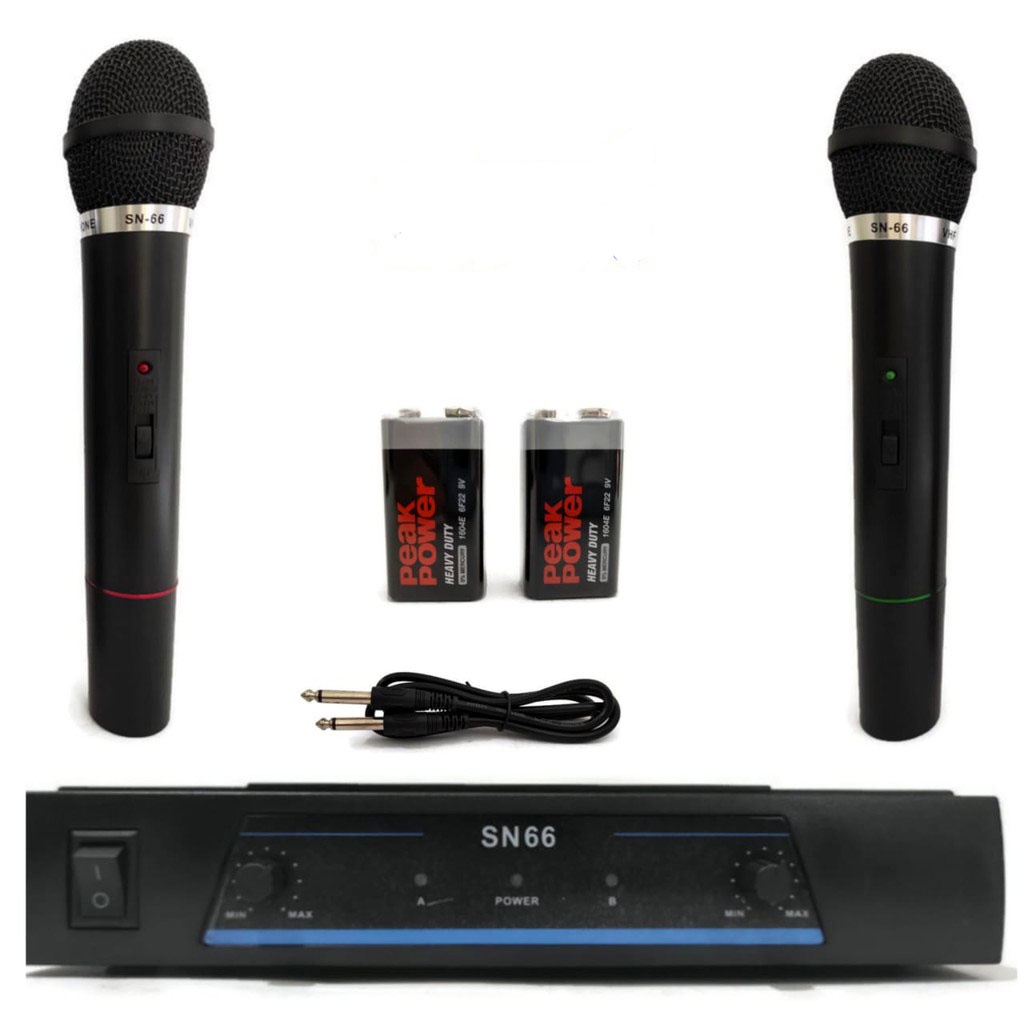 Microphone Wireless Sony Sn-66 Mic Karaoke tanpa kabel