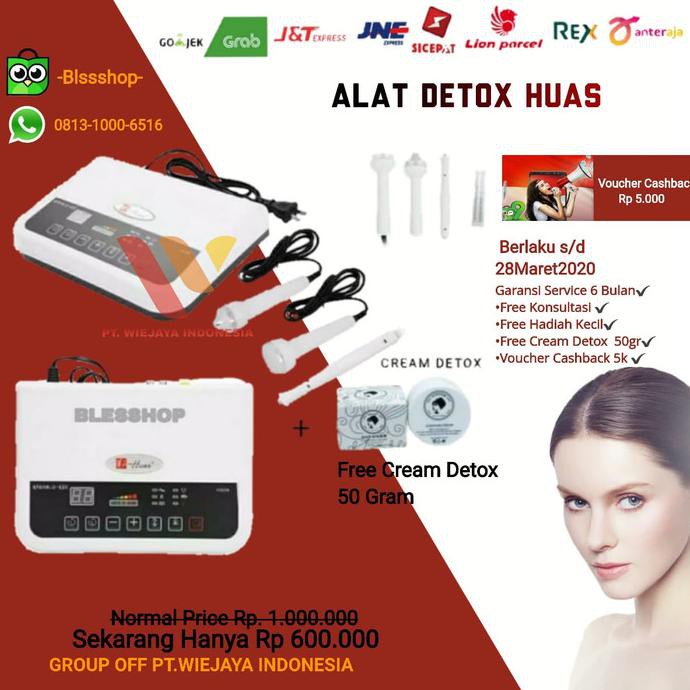 soft cauter alat detox wajah -ultrasound 3in1 flek jerawat kerutan