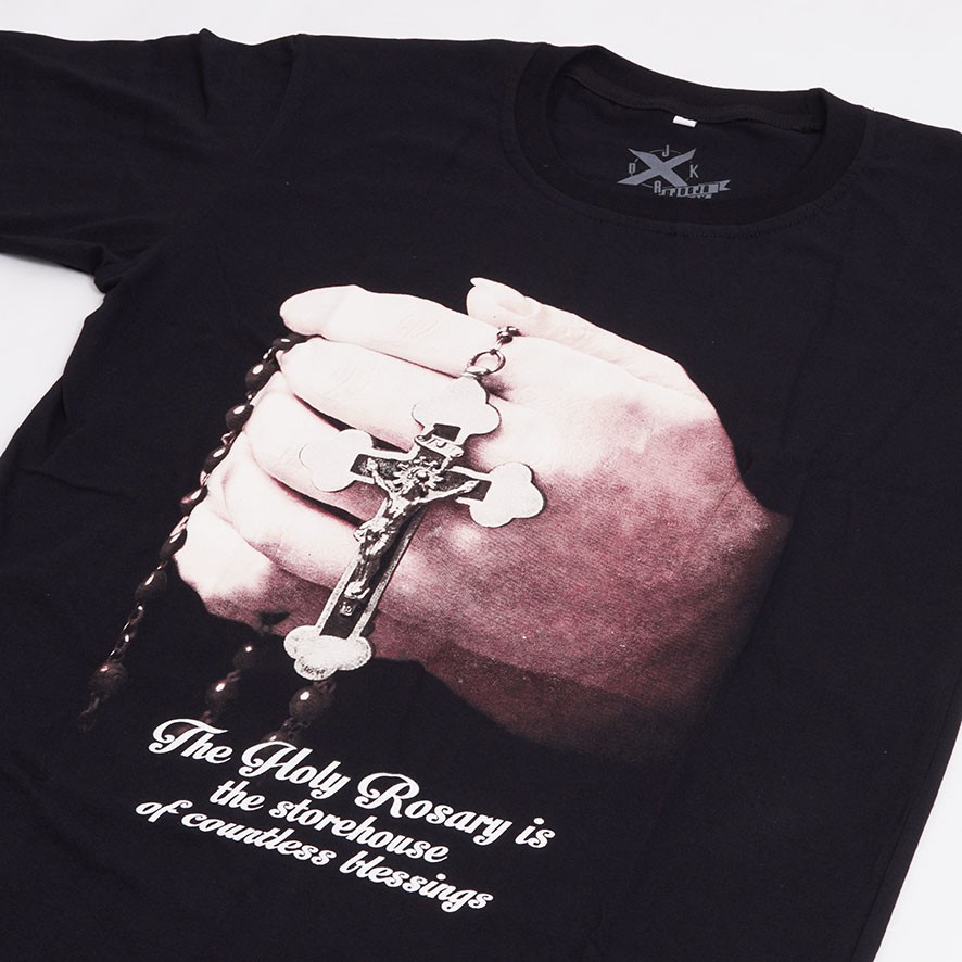 ROSARY kaos rohani , baju kristen , rohani , katolik , kristen , yesus ,kaos rohani kristen