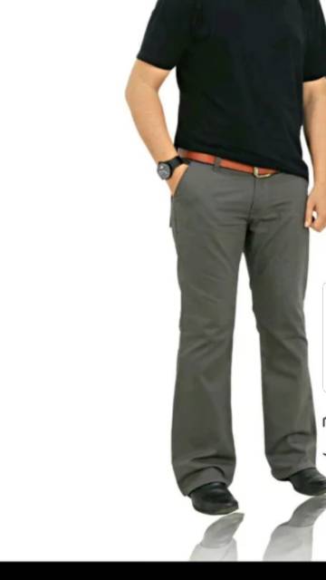 Celana Kantor Pria Terbaru / Celana Chino Katun Premium Cutbray