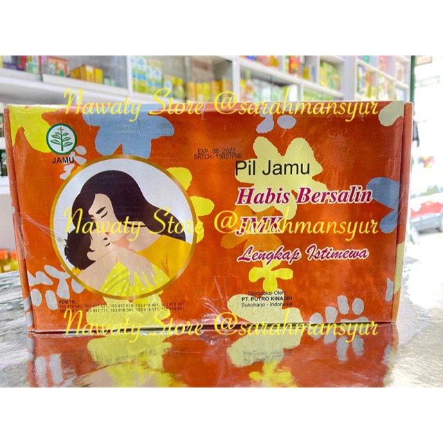 Pil Jamu Habis Bersalin 40 Hari
