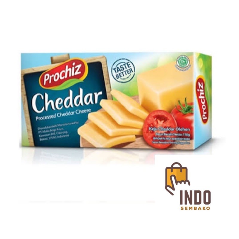 Keju Prochiz Cheddar 170g / Keju batang 170 gram / Processed Cheddar Cheese 170 g