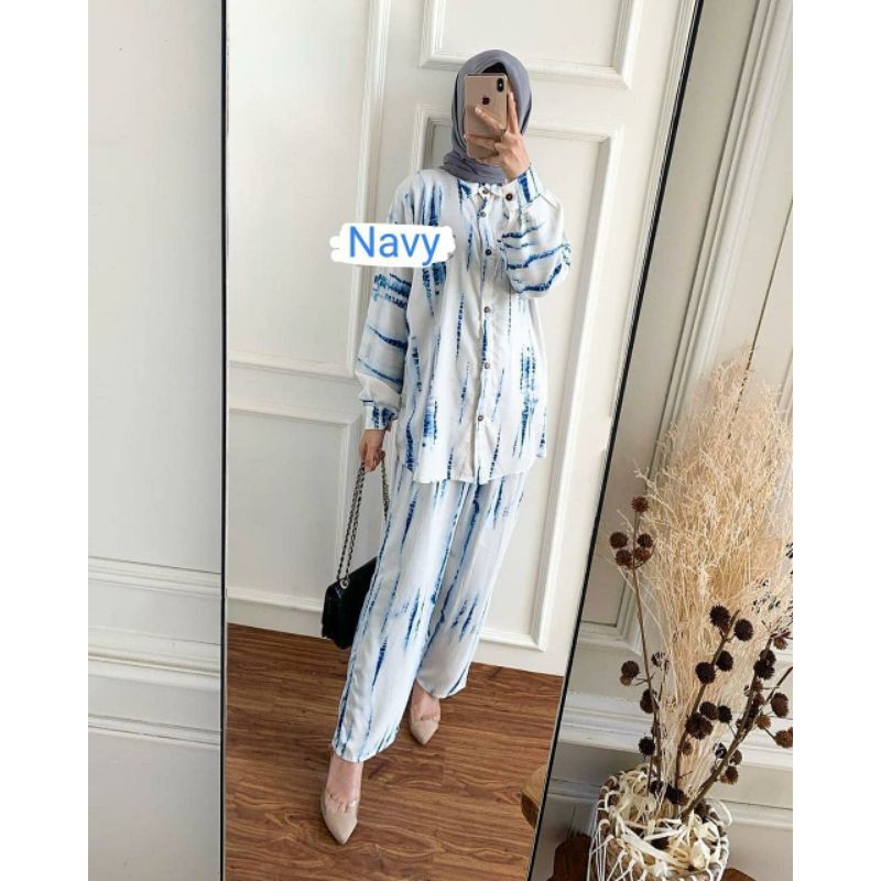 TYEDIE DAILY ONE SET  // RAYON TYEDIE TERBARU // MOTIF SELEBGRAM// TYEDIE SET
