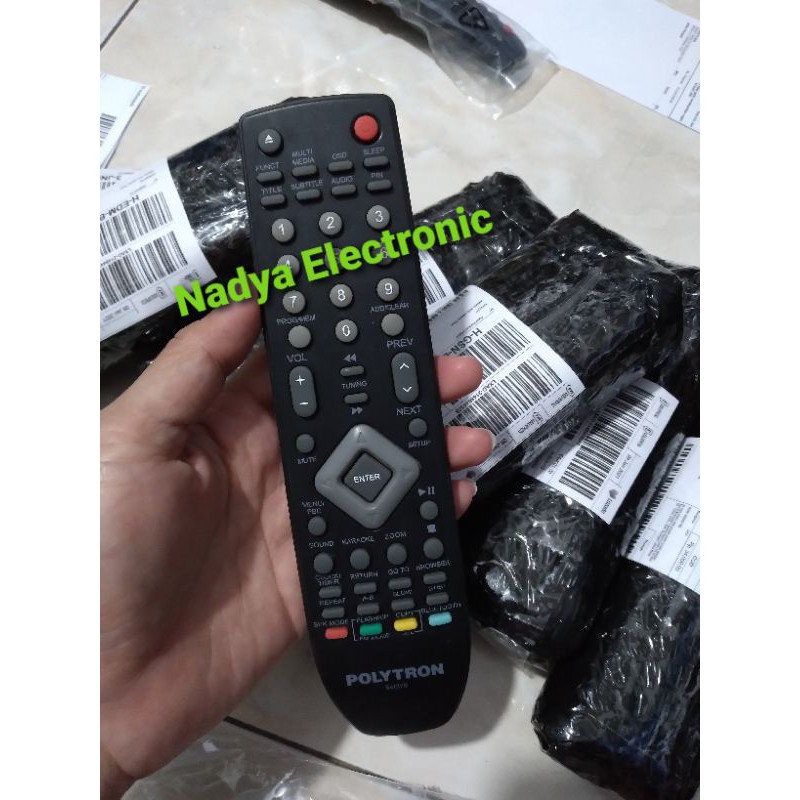 REMOTE REMOT DVD HOME THEATER POLYTRON 84|376 ORIGINAL ASLI