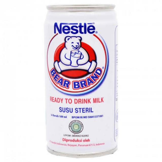 

TERMURAH Susu Steril Susu Bear Brand Nestle 189 ml - Grosir Susu Bear Brand Murah