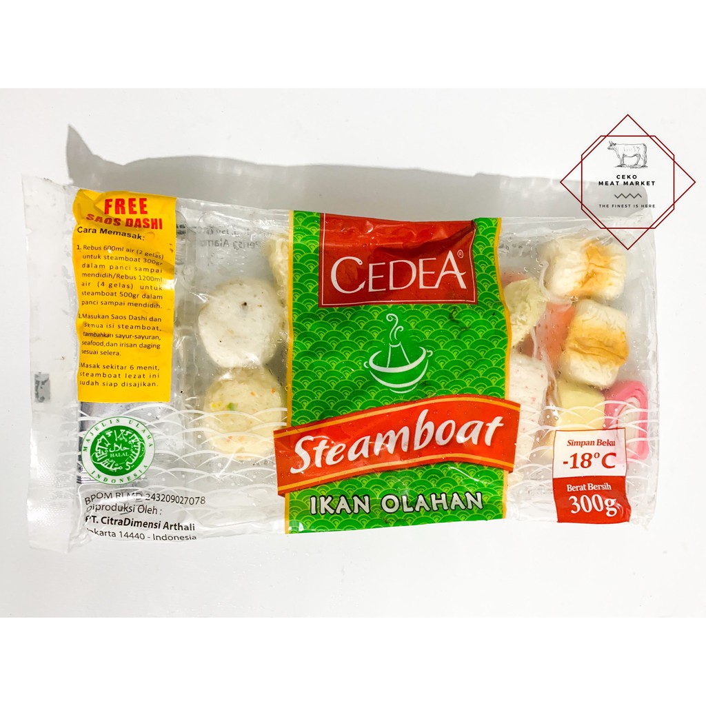 CEDEA Steamboat Set 300gr 500gr Frozen Food Cidea