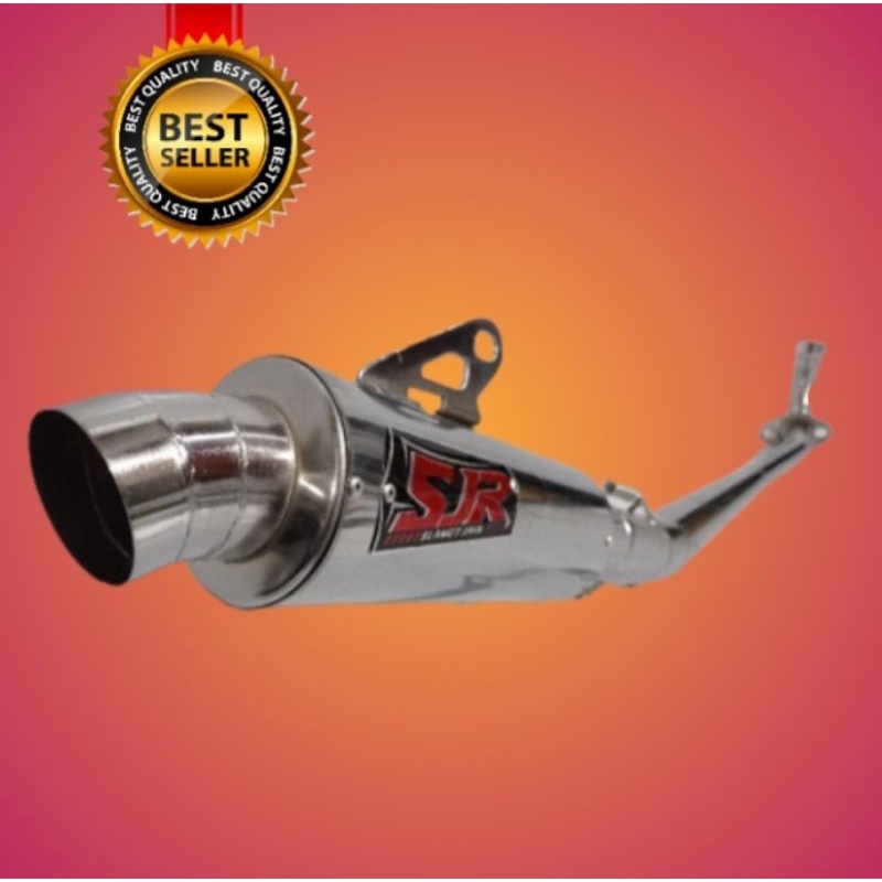 KNALPOT SJR  JUPITER, SHOGUN, KARISMA, SMASH, REVO, BLADE, HONDA 70