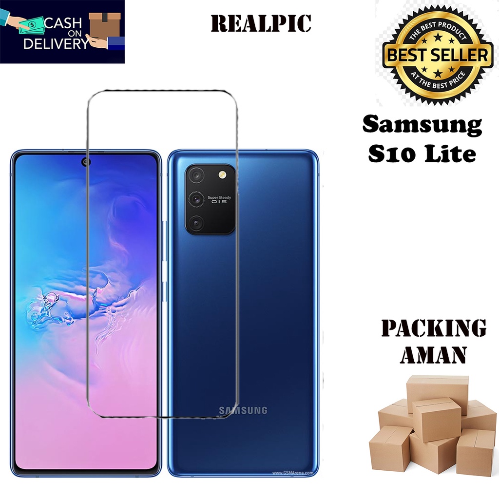 Tempered Glass Samsung Galaxy S10 Lite 2020 Screen Protector Anti Gores