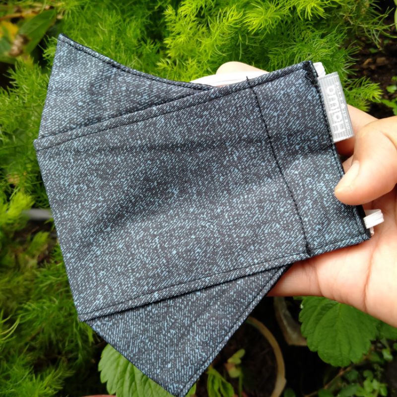 Masker Hijab Origami Halwa