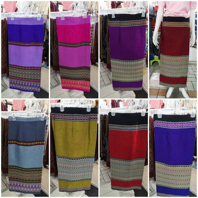 Rok lilit tenun bangkok