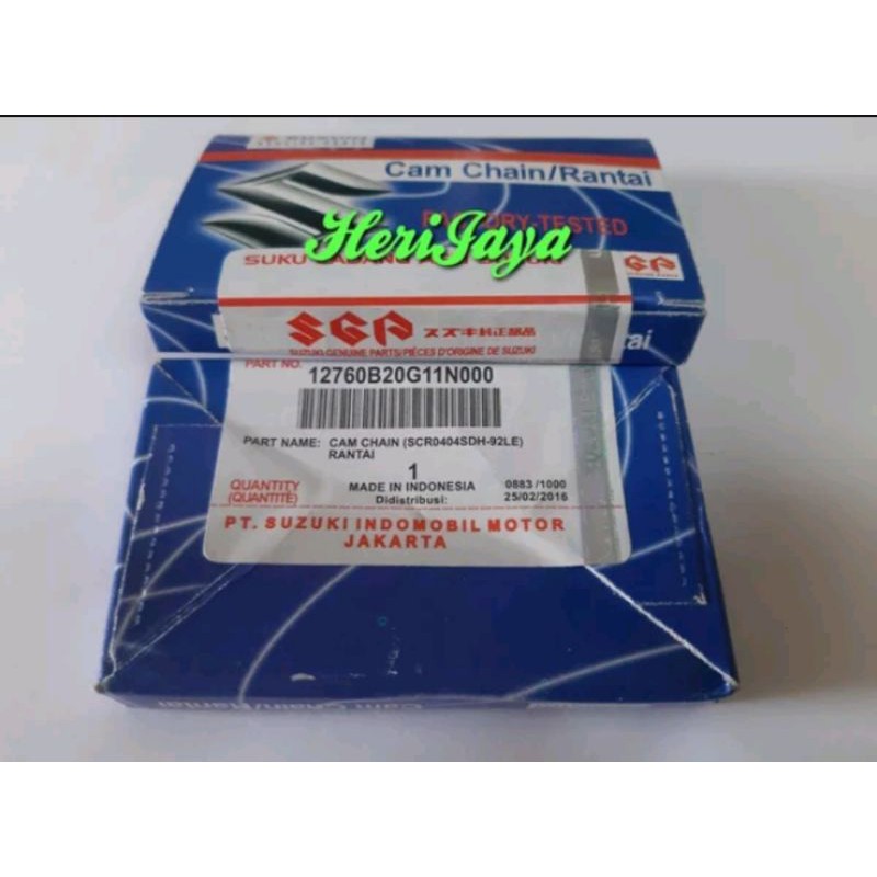 RANTAI KETENG SHOGUN 125 / RANTAI KETENG SPIN / RANTAI KETENG SKYWAVE