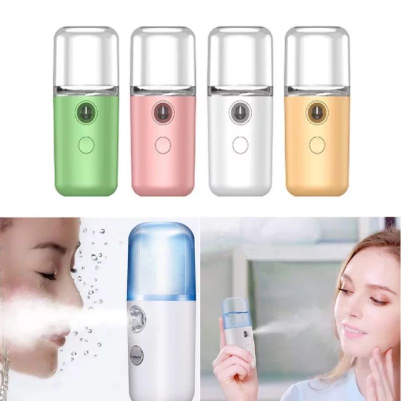 Nano Spray Perawatan Wajah Portable Face Mist Disinfektan Semprotan Mini