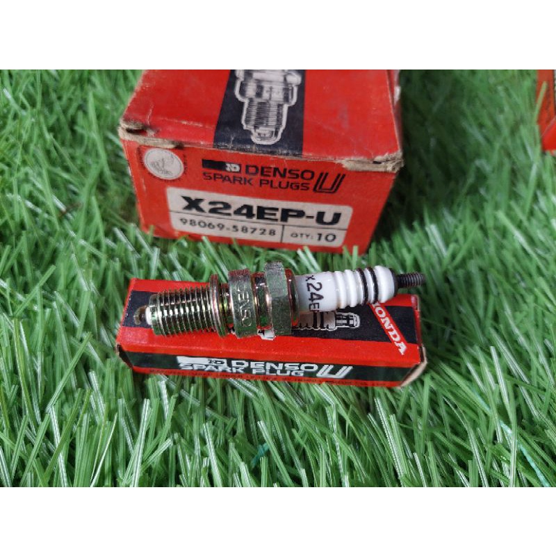 BUSI DENSO X24EPU HONDA GL MAX GL PRO GL100 GL125 CB100 BUSI HONDA DENSO JAPAN