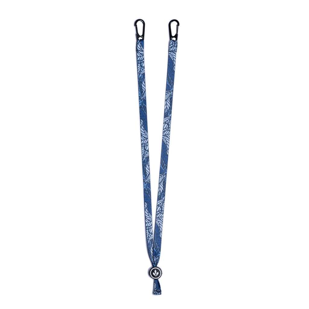 StayCool Strap Mask - Blue Leaf