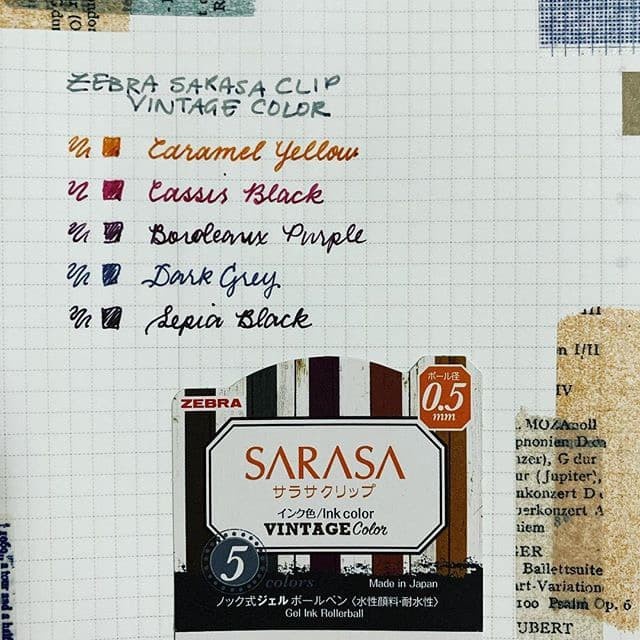 

Sale Atk0502Sr Vintage Series Pulpen Gel Sarasa Zebra 0.5Mm 0,5 Pen Promo