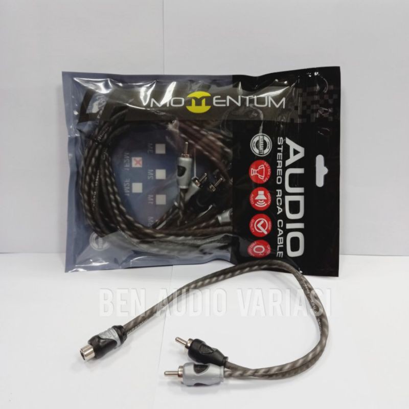 kabel rca cabang momentum