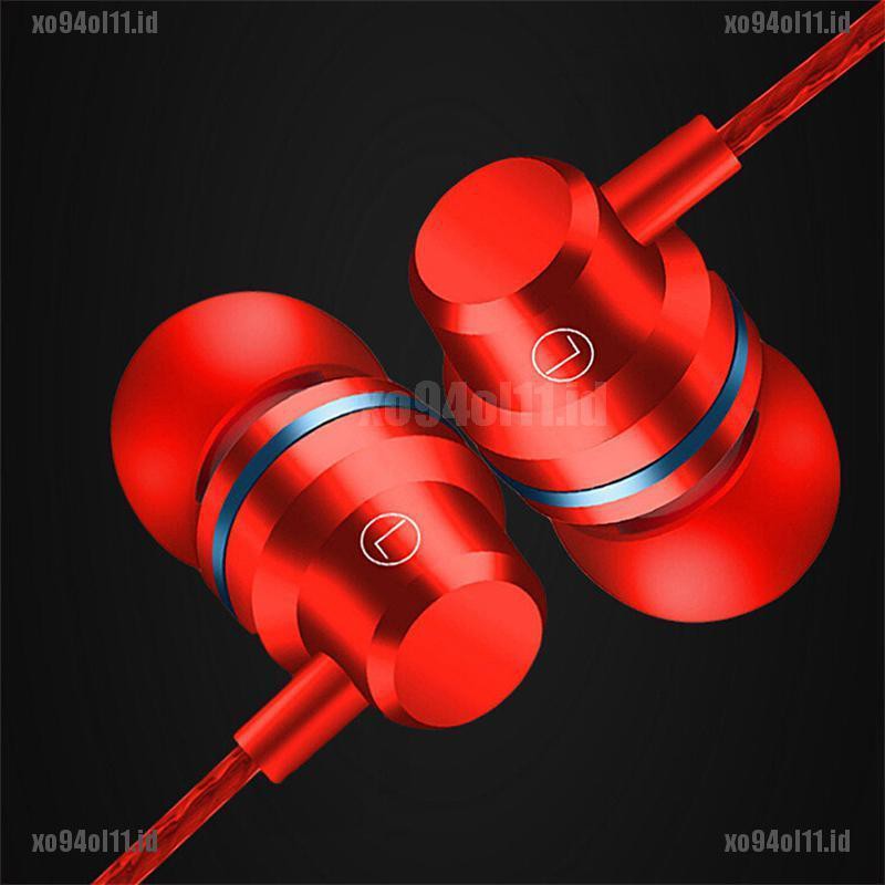 (Xo 'Cod) Earphone In Ear stereo heavy bass Dengan Fitur noise Canceling Dan Kabel