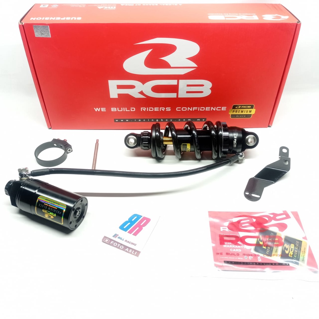 SHOCK RCB DB2 LINE BLACK SERIES 229 MM SONIC 150 R RACING BOY