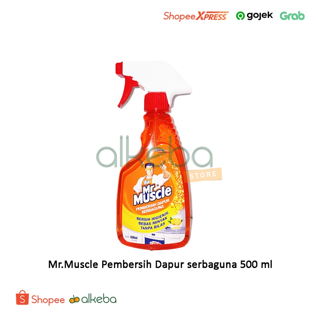 Mr Muscle pembersih dapur serbaguna botol semprot kitchen bebas minyak