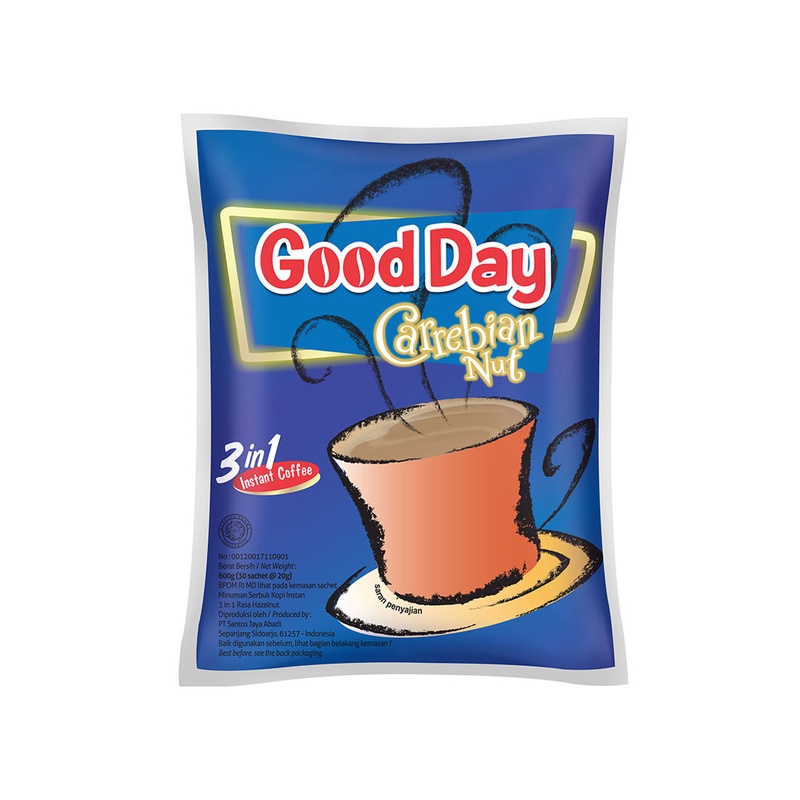 

GOOD DAY CARREBIAN NUT 50x20grm