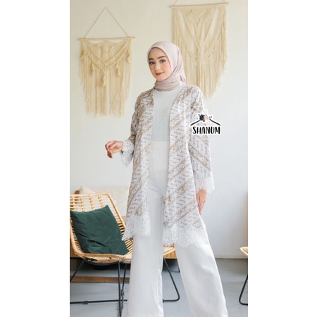 OUTER LACE BATIK SENO BY SHANUM/ ATASAN BATIK KONDANGAN/ROMPI BATIK