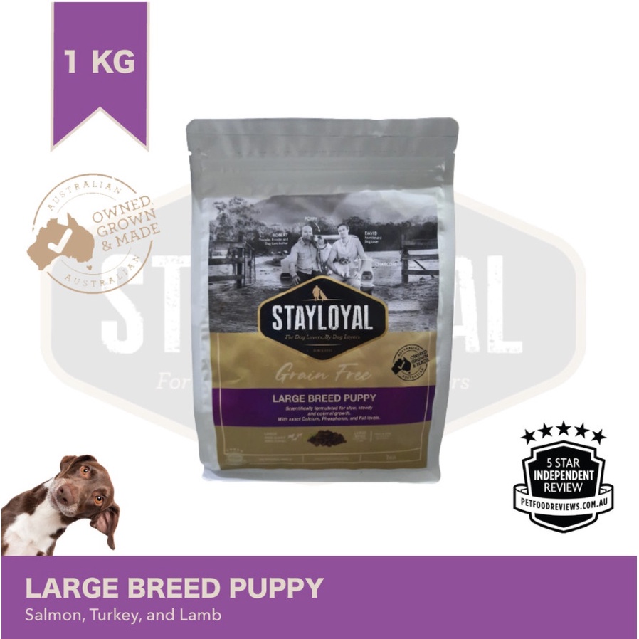 Dog Food STAYLOYAL Makanan Anjing - Large Breed Puppy 1kg
