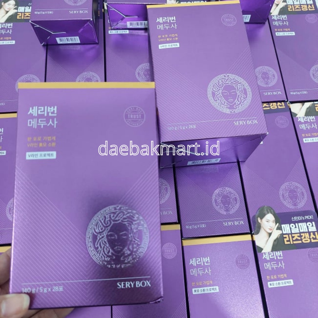 SERY BOX Seryburn Medusa Korea  Secret Diet populer isi 12/28 stick