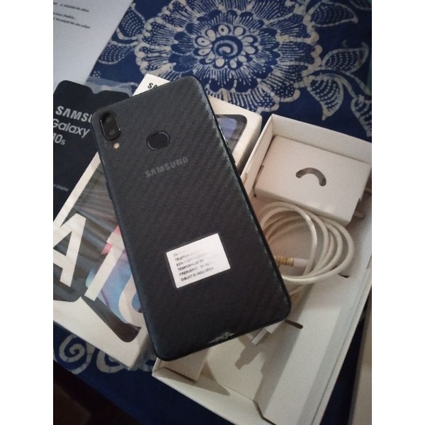 HP samsung A10s Seken mulus full set