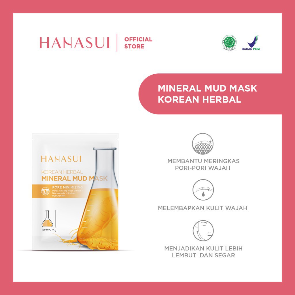 HANASUI MINERAL MUD MASK ASIAN HERTAGE 10GR