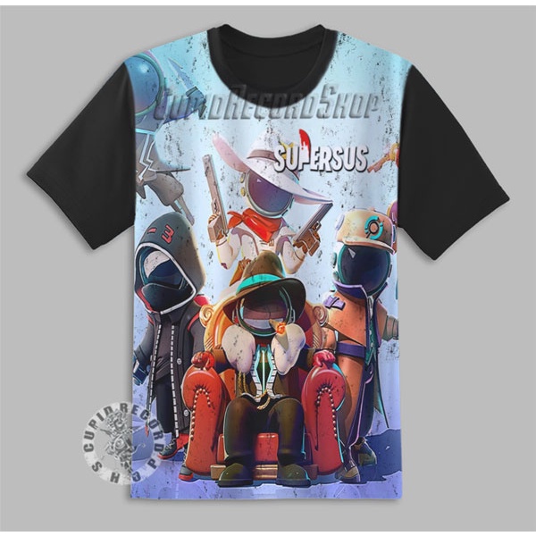 Baju Super Sus Anak Kaos Game Supersus 3D.V1