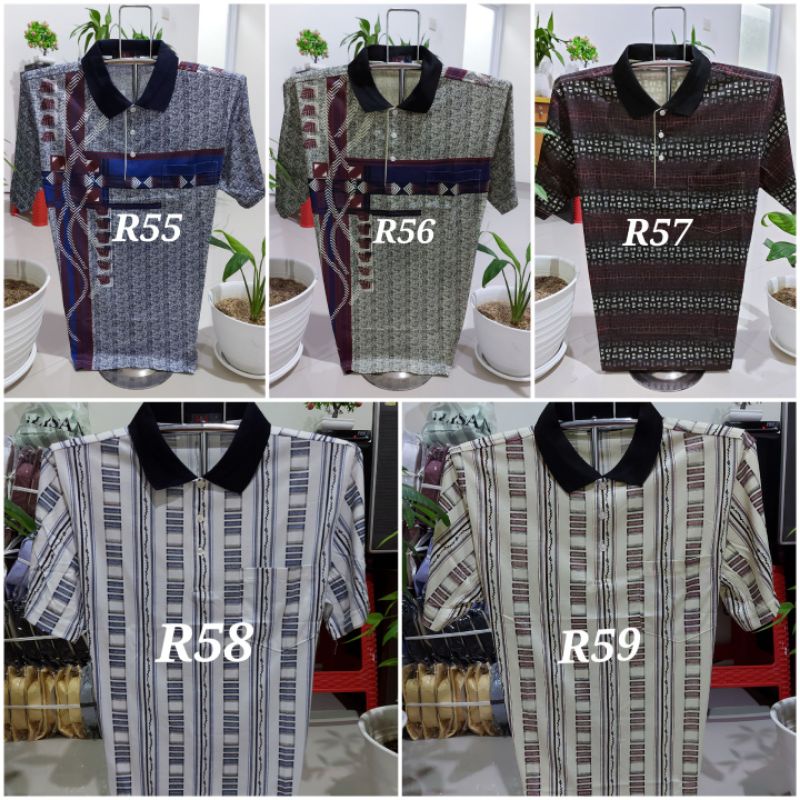 Kaos Kerah M L XL - Kaos Pria Wangky Oryong - Kaos Bapak