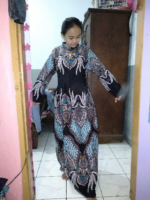 Maura Couple - Sania Ruffle Batik Couple Ori Ndoro Jowi Dnt Garansi Termurah Shopee Aw