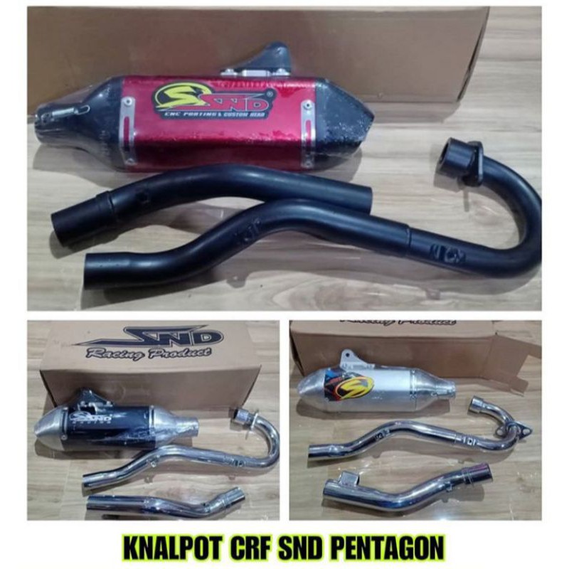 KNALPOT SND PENTAGON CRF 150L