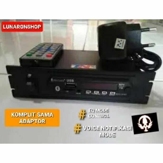 Mp3 Bluetooth FM Radio Player Rakitan Siap Pakai Termurah