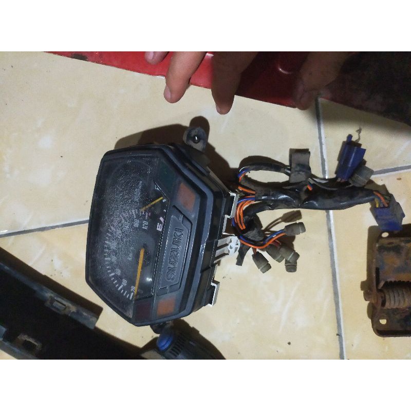 speedometer suzuki shogun gs gx tornado