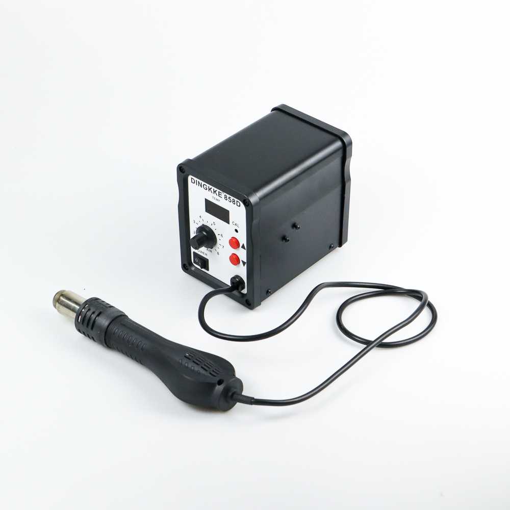 Desoldering Heat Gun dengan Station 220V 700W DINGKKE 858D