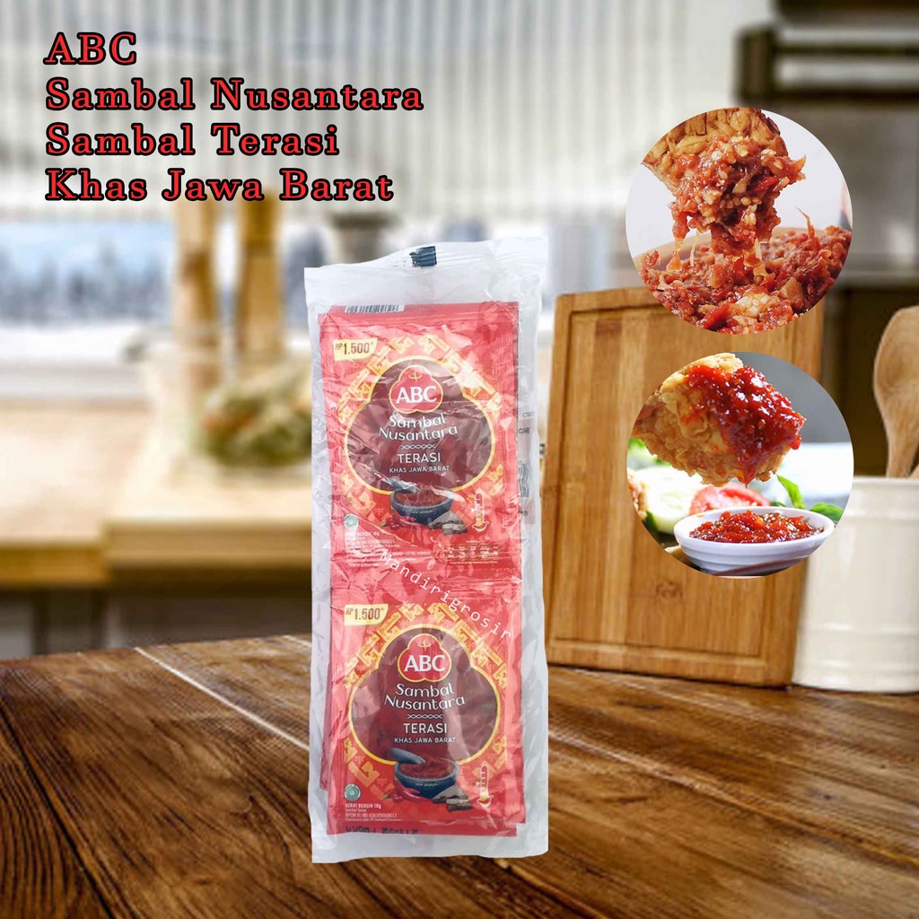 SAMBAL TERASI ABC HOMSTYLE 18g