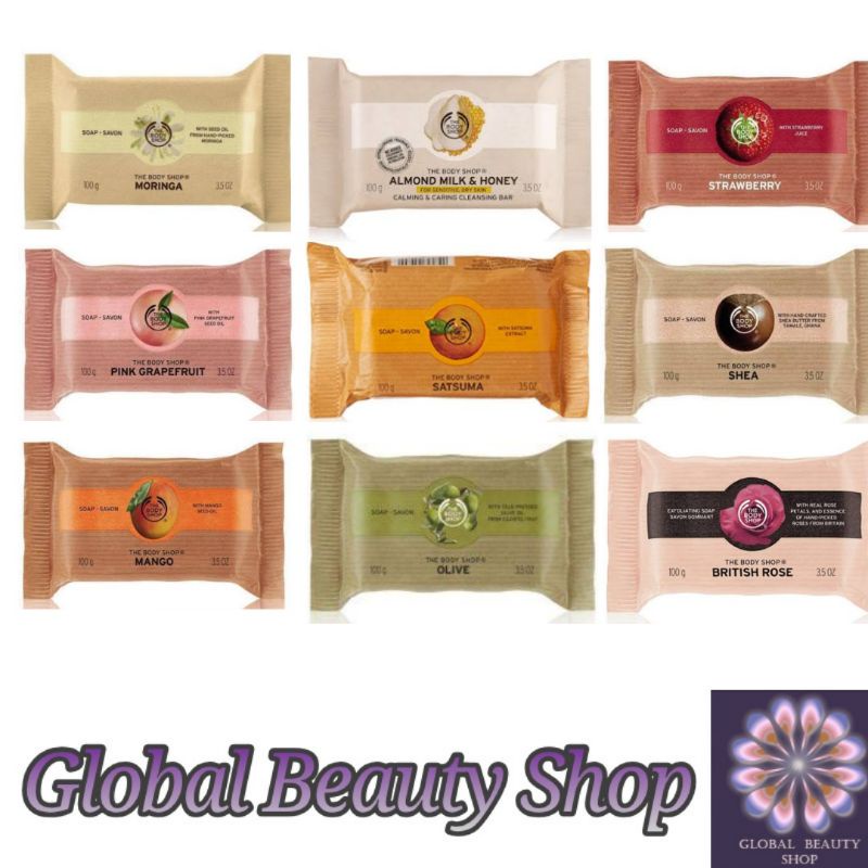 The Body Shop Bath Bar Body Soap 100gr