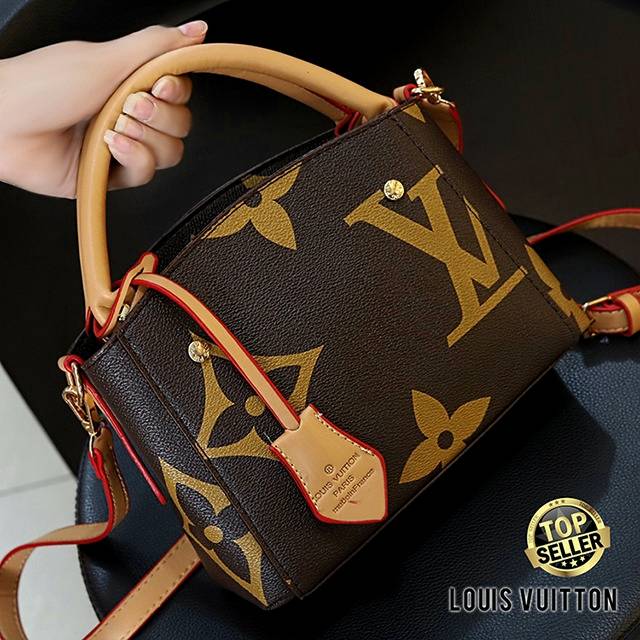 Tas Wanita LV Mono Slingbag Wanita Impor Grosir Tas Batam Bahan Kulit Waterproof Grosir Tas Batam