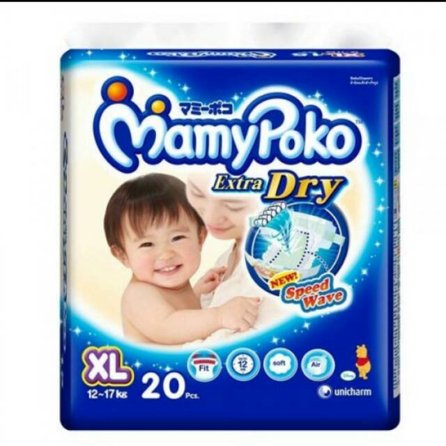 Mamypoko extra dry tape perekat XL 20