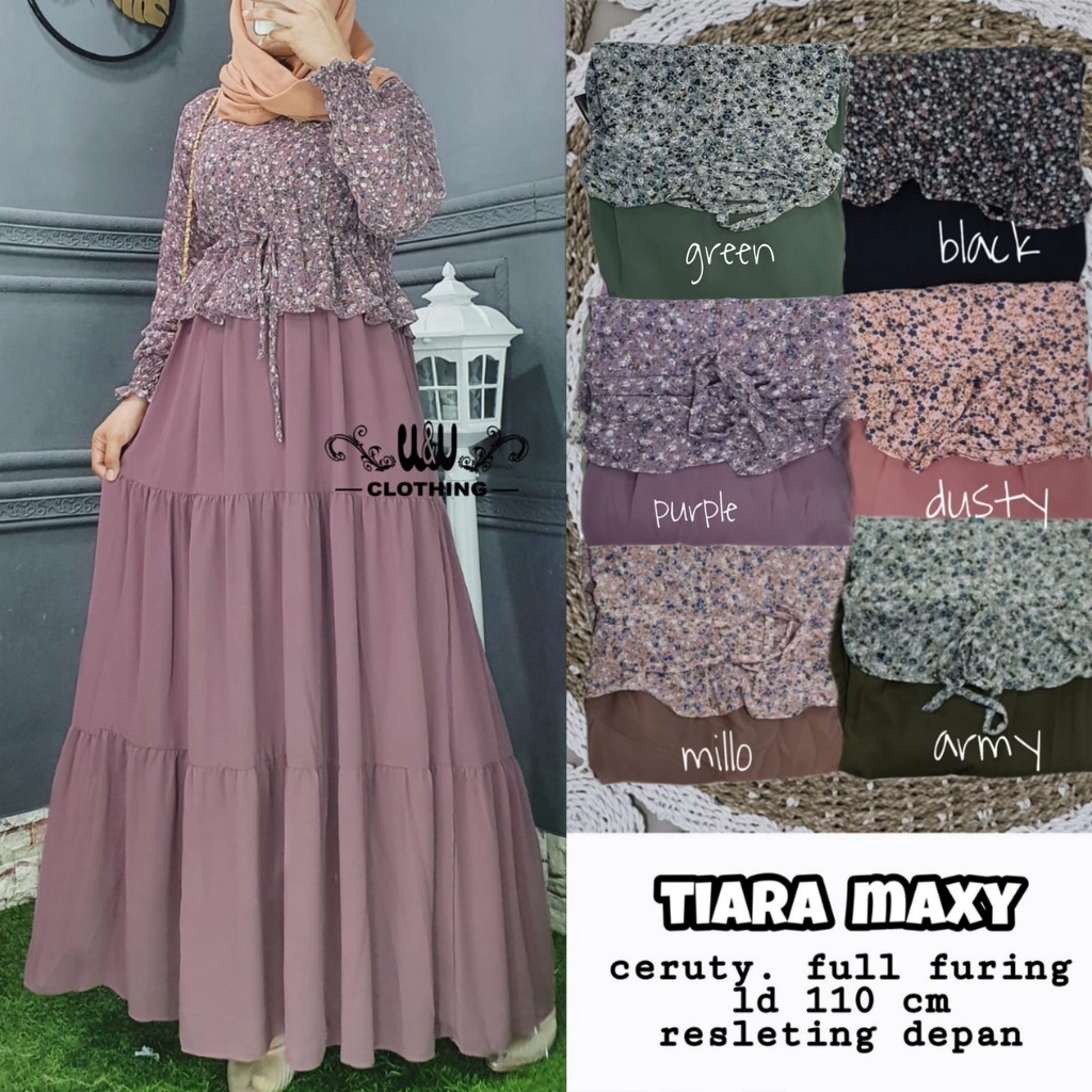 Tiara Maxy by WNW | Dress Gamis