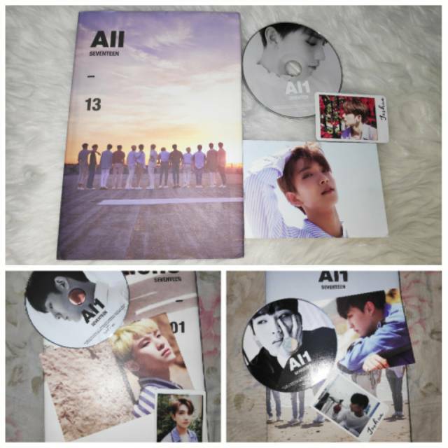 (BOOKED) Seventeen Album Al1 Unsealed Fullset (Alone, Al1, All)