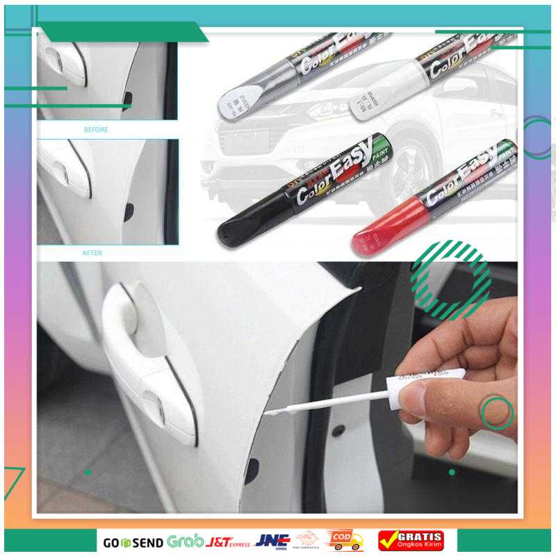 (BISA COD) FTIHSHPColor Easy Cat Spidol Penghilang Lecet Cat Mobil Scratch Repair - BS-1