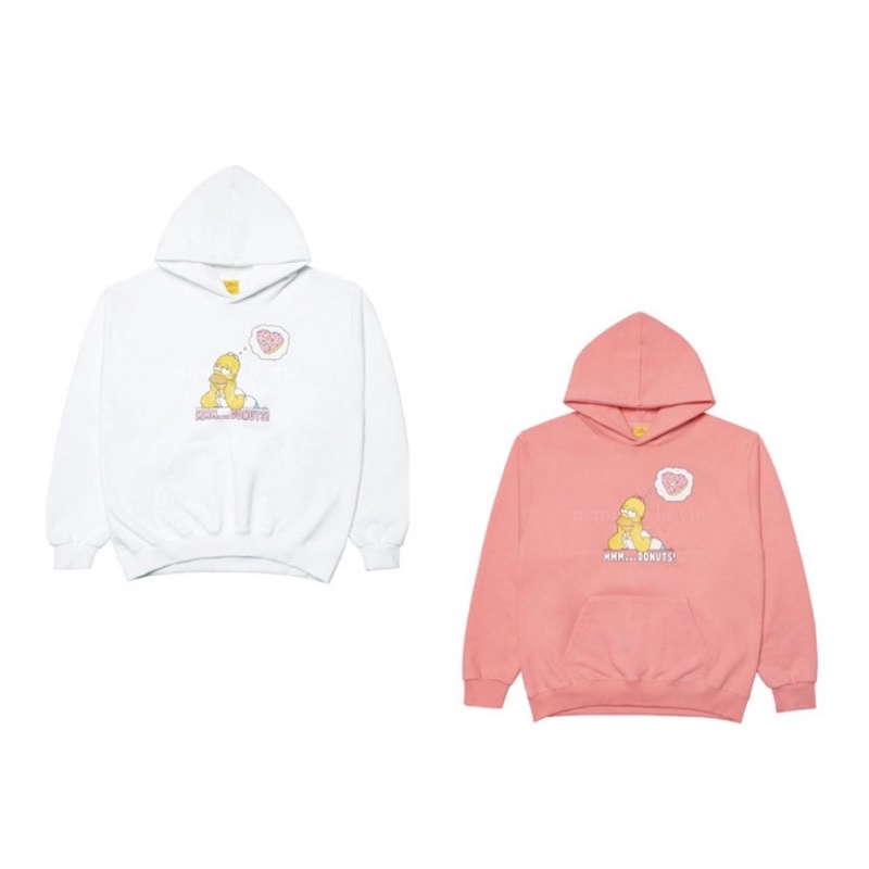 Acme De La Vie ADLV X The Simpsons donuts Homer Hoodie Original