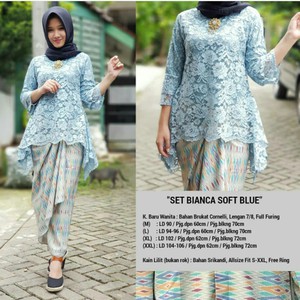 Set Kebaya Brukat Bianca Kebaya Modern Kebaya Pesta