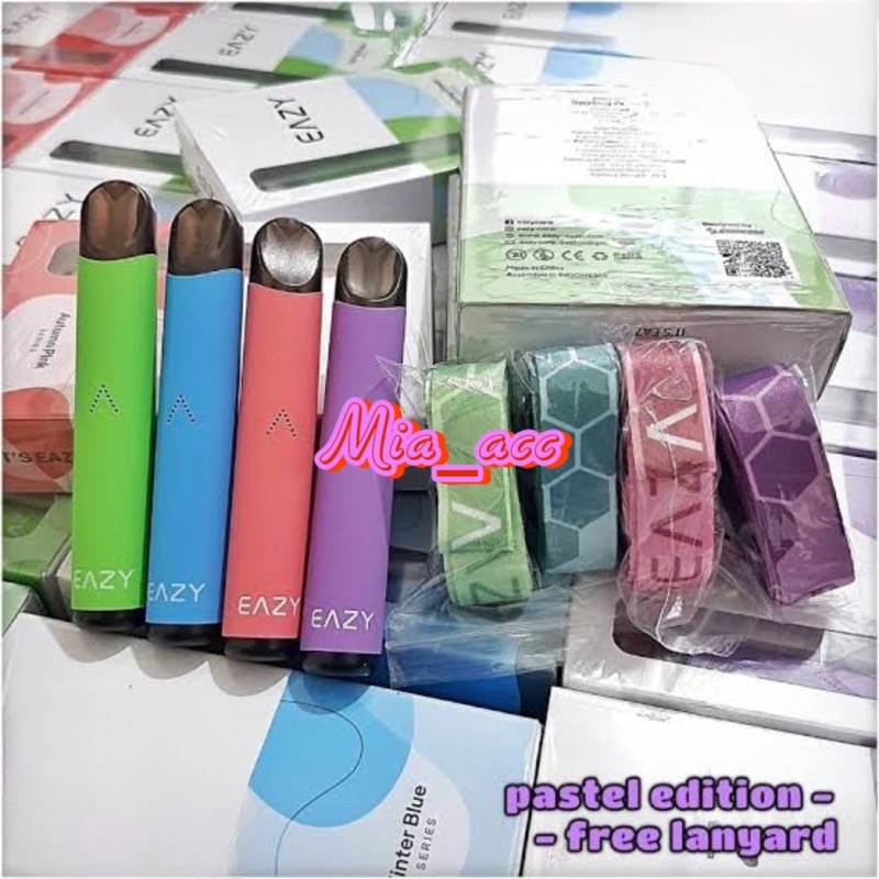 NEW ARRIVAL VAPOOR EAZY POOD PASTEL ORIGINAL 650mAh KOMPLIT SIAP PAKAI