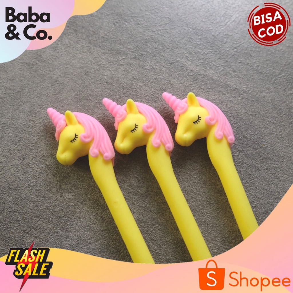 

PULPEN UNICORN FULL BODY PEN GEL UNICORN LUCU PULPEN UNIK BULPEN MURAH PENA ALAT TULIS SEKOLAH ALAT TULIS KANTOR ATK MURAH BISA COD